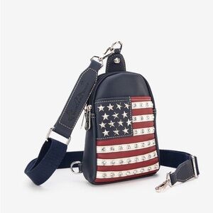 Montana West American Pride Collection Sling Bag